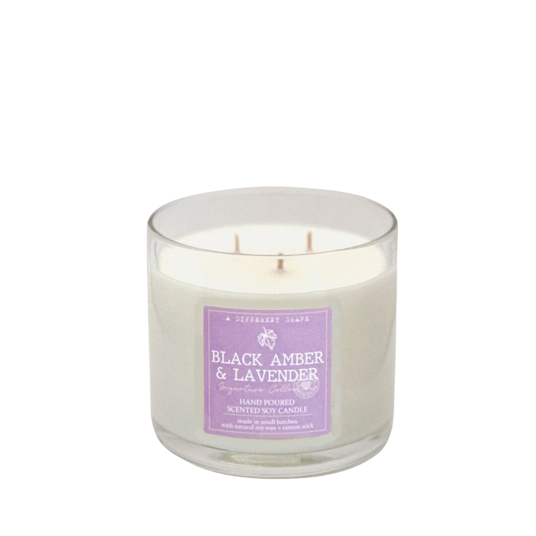 Black Amber & Lavender - A Different Grape